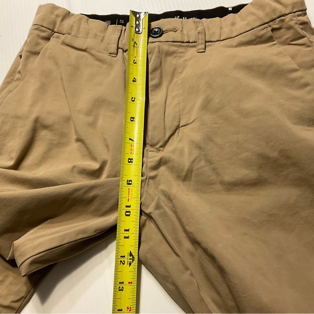 Men’s Goodfellow Hennepin Tech Slim Tan 30x32 Wrinkle Resist Nylon Blend Pants - Picture 5 of 9